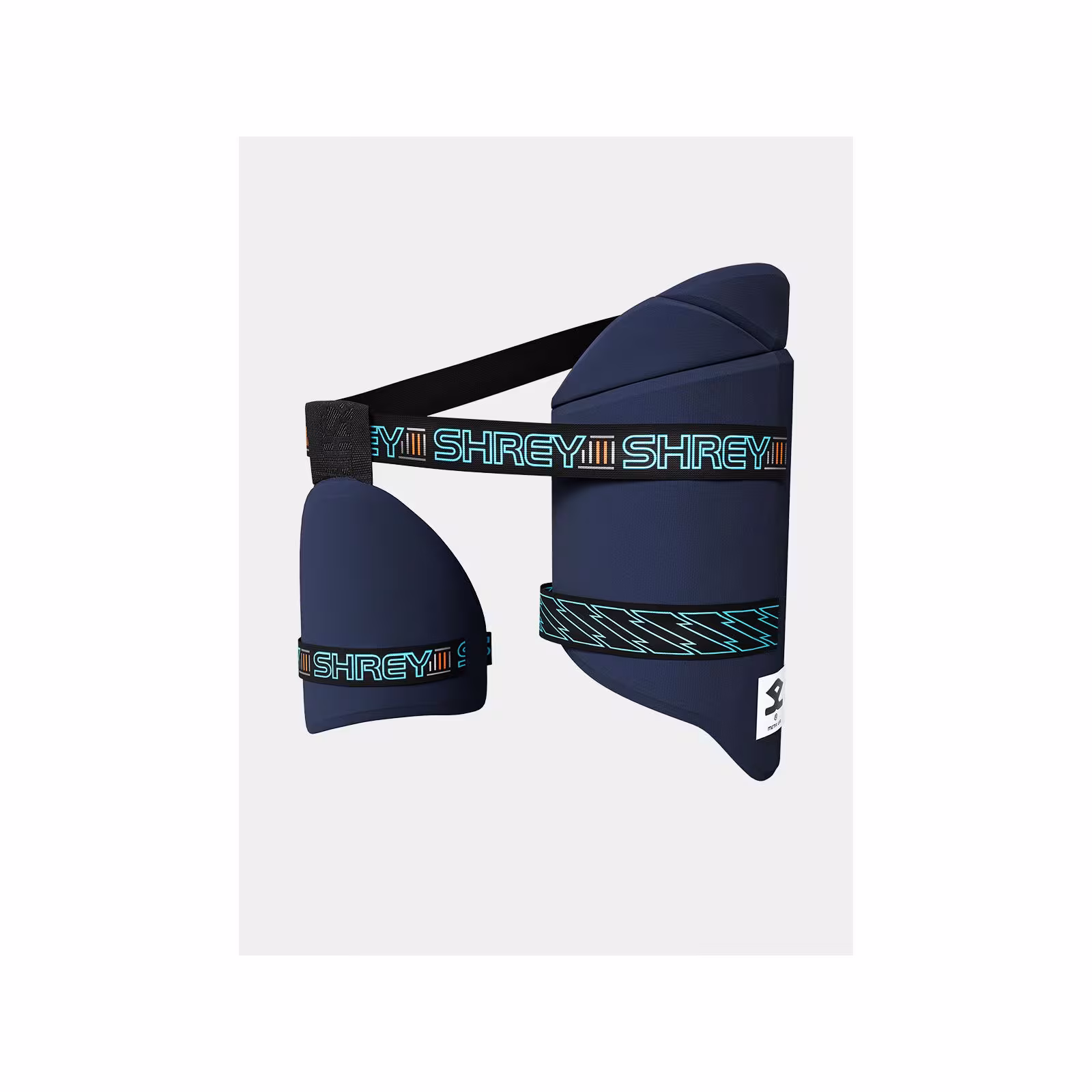 Shrey Meta VR Cricket Thigh Guard - Navy (2026) - Shrey Meta VR Cricket Thigh Guard - Navy (2026) -