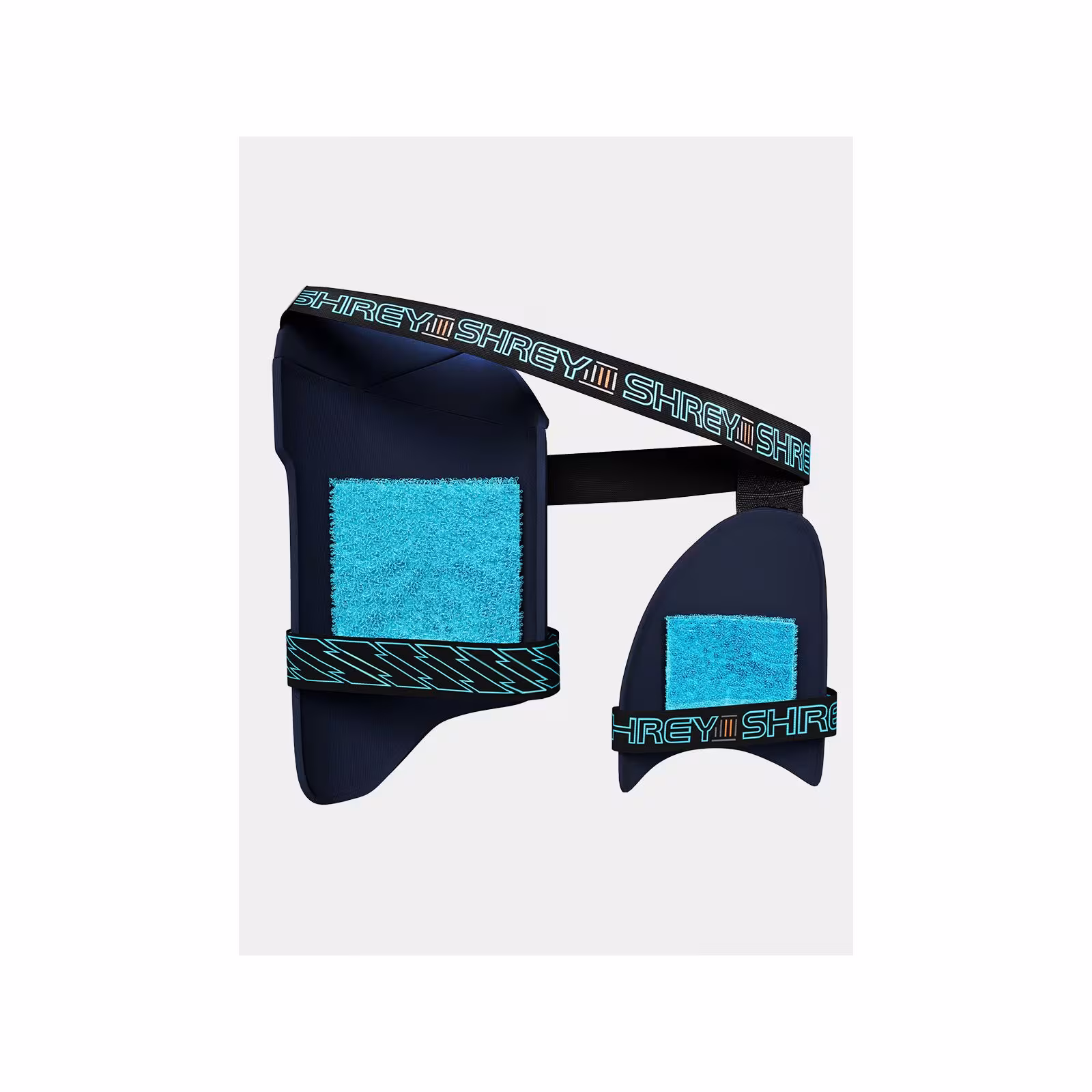 Shrey Meta VR Cricket Thigh Guard - Navy (2026) - Shrey Meta VR Cricket Thigh Guard - Navy (2026) -