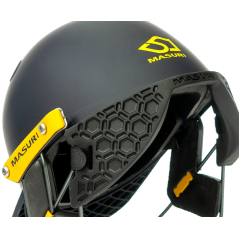 Masuri StemGuard Lite 2.0 Junior - Black - Caschi da cricket