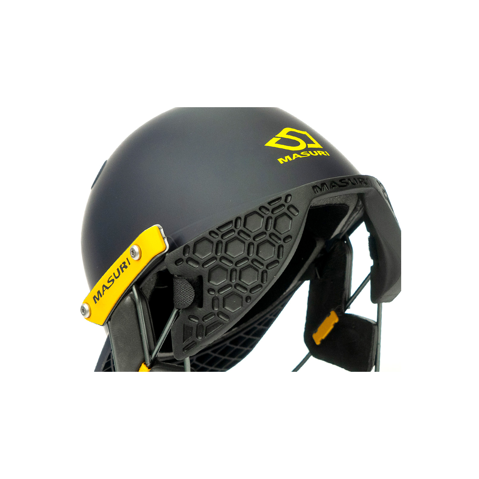 Masuri StemGuard Lite 2.0 Junior - Black - Caschi da cricket