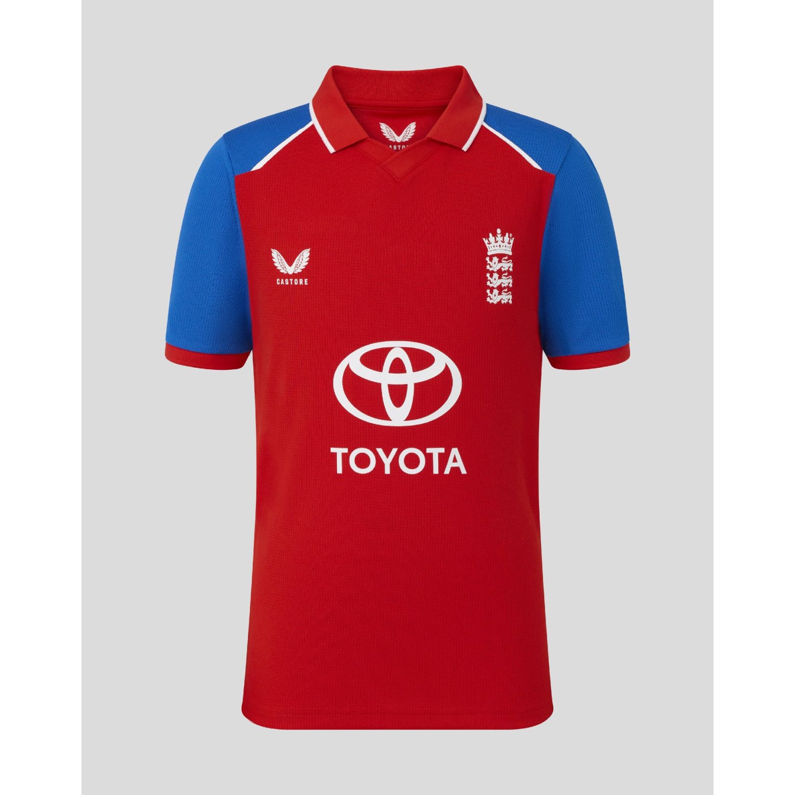 Castore T20 Replica England Short Sleeve Cricket Shirt -