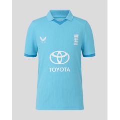 Castore ODI Replica England Short Sleeve Cricket Shirt -