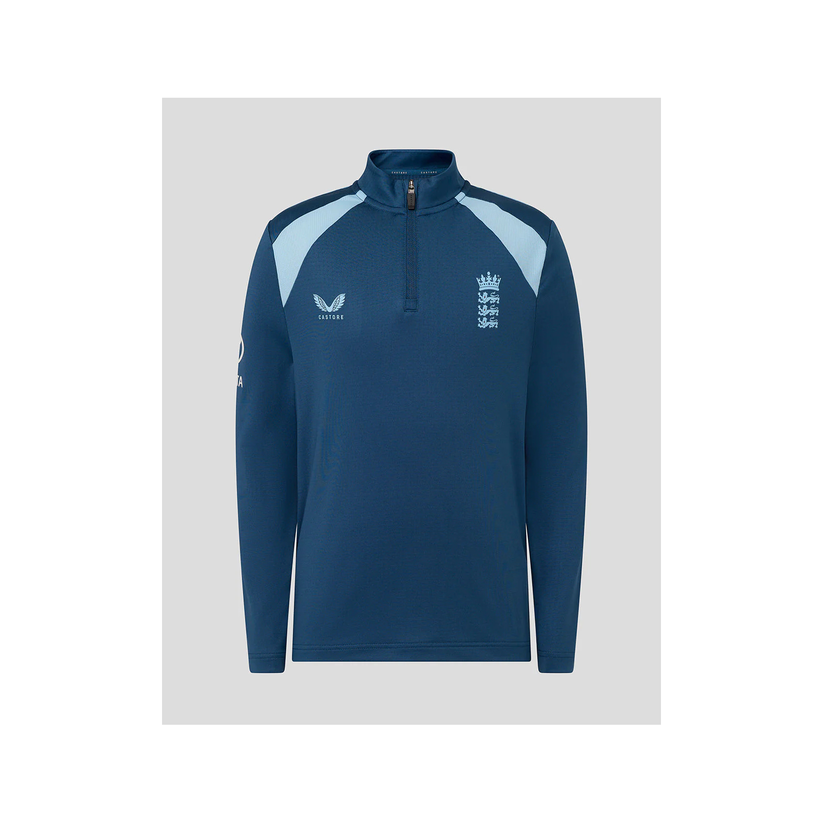 Castore Performance Midlayer England Cricket Junior Top - Castore Performance Midlayer England Cricket Junior Top -