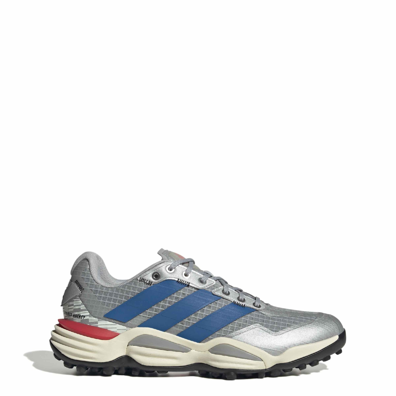 Adidas Adipower Hockey 4 Hockey Shoes - Silver (2026/27) - Adidas Adipower Hockey 4 Hockey Shoes - Silver (2026/27) -