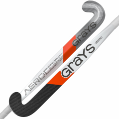 Grays AC Zero Dynabow-S Hockey Stick - White/Silver (2026/27) -