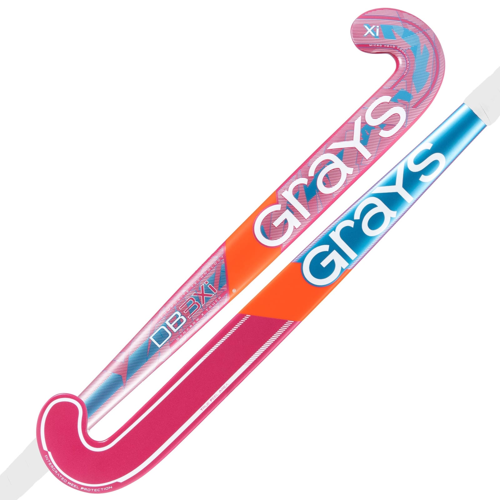 Grays JB3Xi Jumbow Hockey Stick - Magenta/Blue (2026/27) -