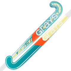 Grays DB1Xi Dynabow Hockey Stick - Green/Yellow (2026/27)