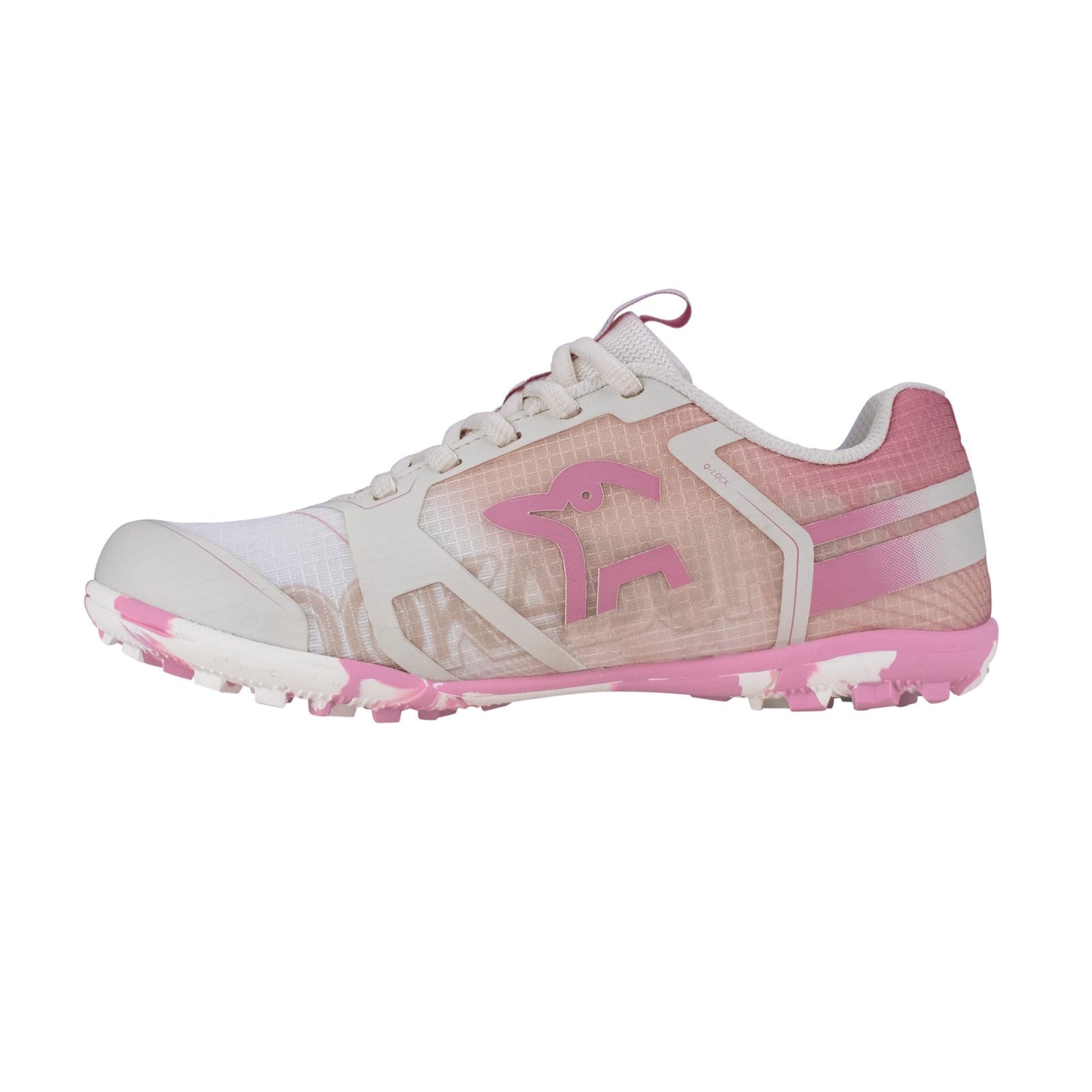 Kookaburra Orbit Junior Hockey Shoes - Bone/Salmon Pink (2026/27) - Kookaburra Orbit Junior Hockey Shoes - Bone/Salmon Pink