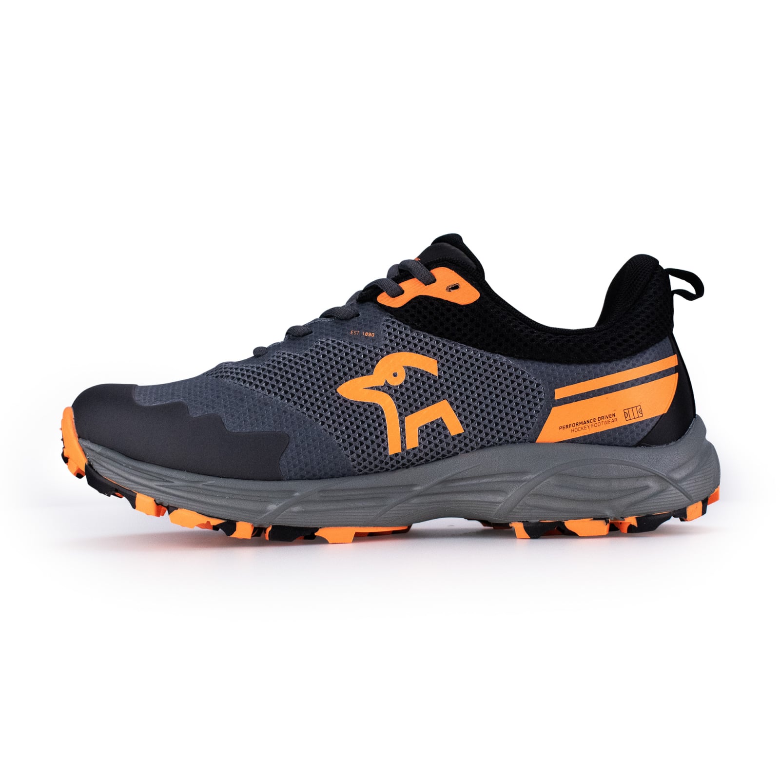 Kookaburra Catalyst Hockey Shoes - Grey/Orange (2026/27) -