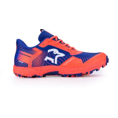 Kookaburra Verve Junior Hockey Shoes - Deep Blue/Coral