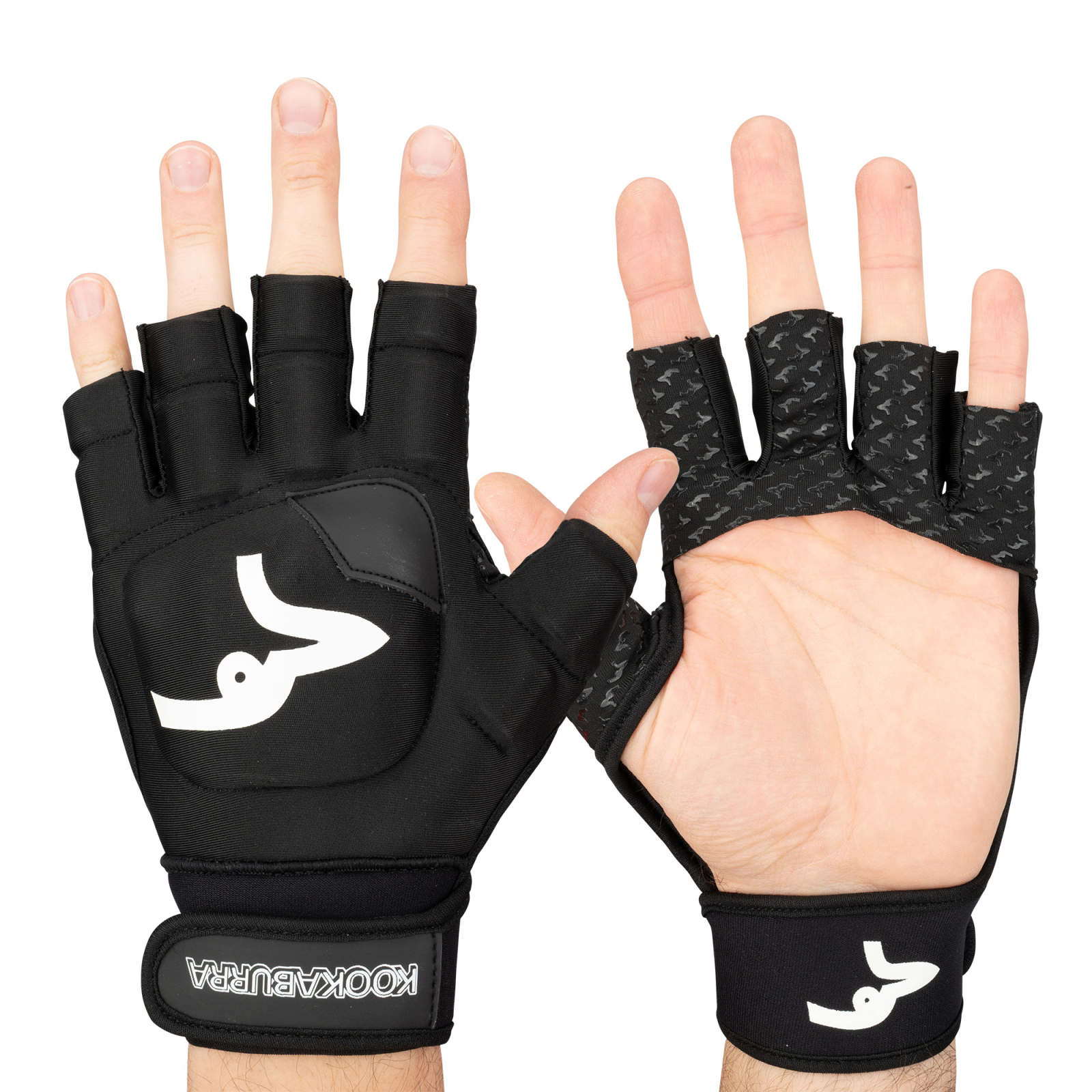 Kookaburra Spirit Plus Hockey Glove - Black (2026/27) - Gants