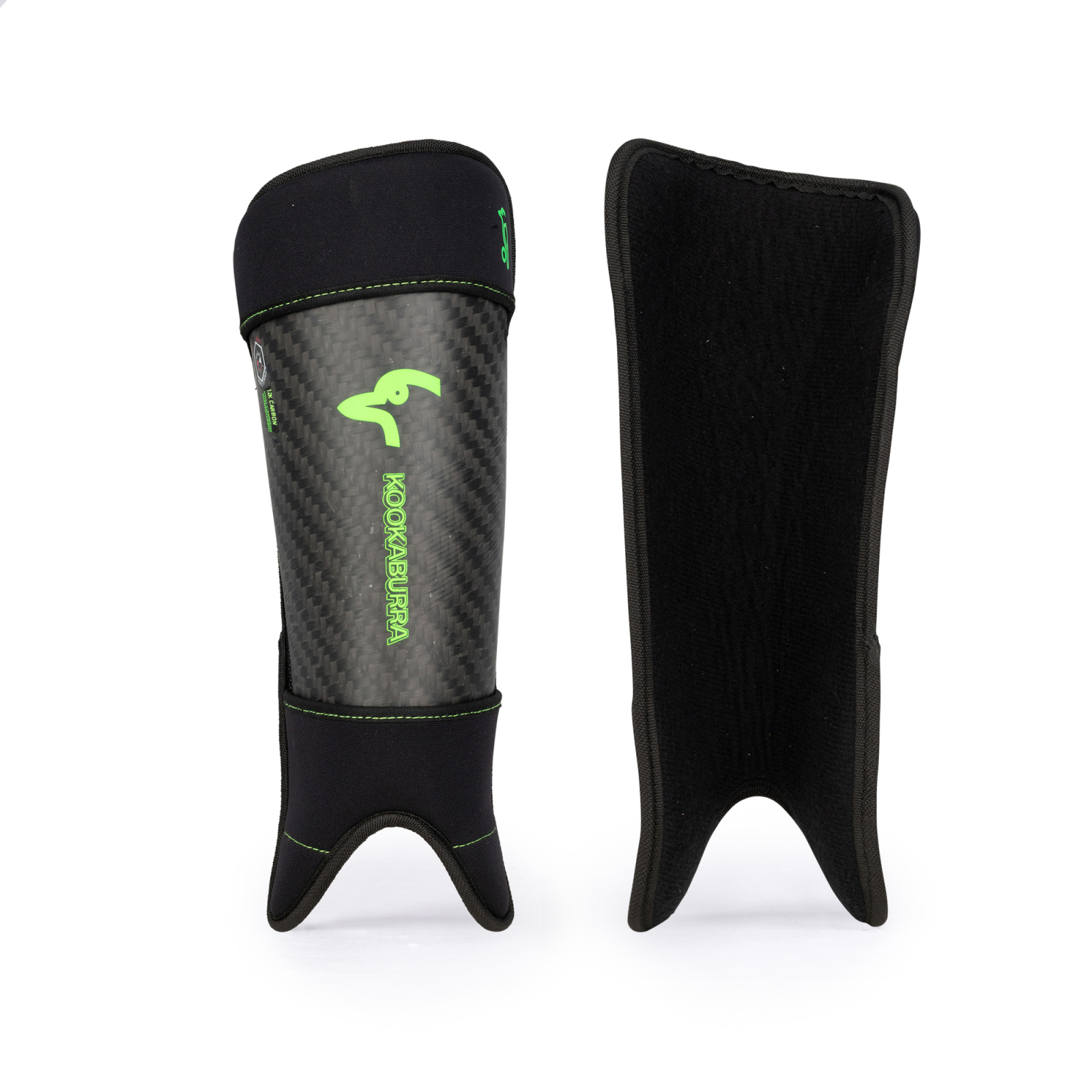 Kookaburra Pro Carbon Hockey Shinguards - Black (2026/27) -