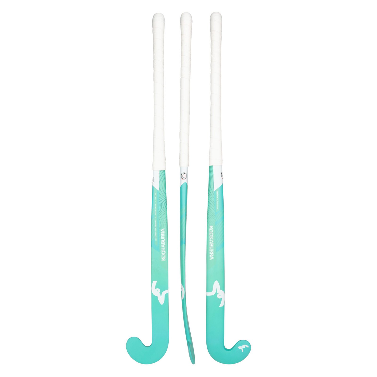 Kookaburra Indoor 20 Hockey Stick - L-Bow (2026/27) - Bâtons de
