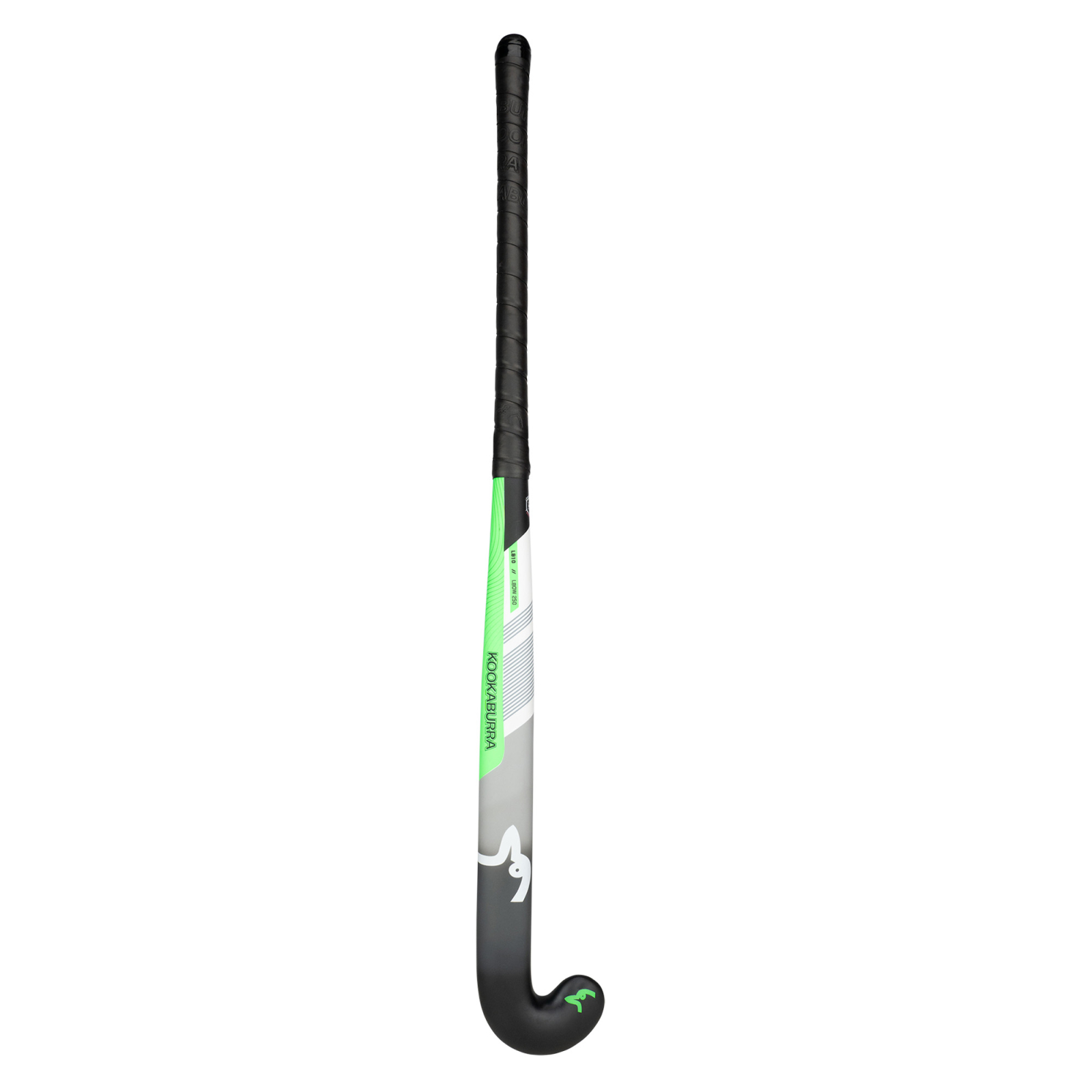 Kookaburra LB10 - Black Hockey Stick - L-Bow 250 (2026/27) -
