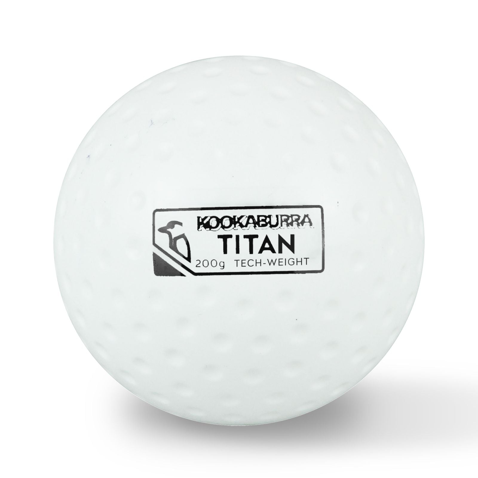 Kookaburra Dimple Titan Hockey Ball - White (2026/27)