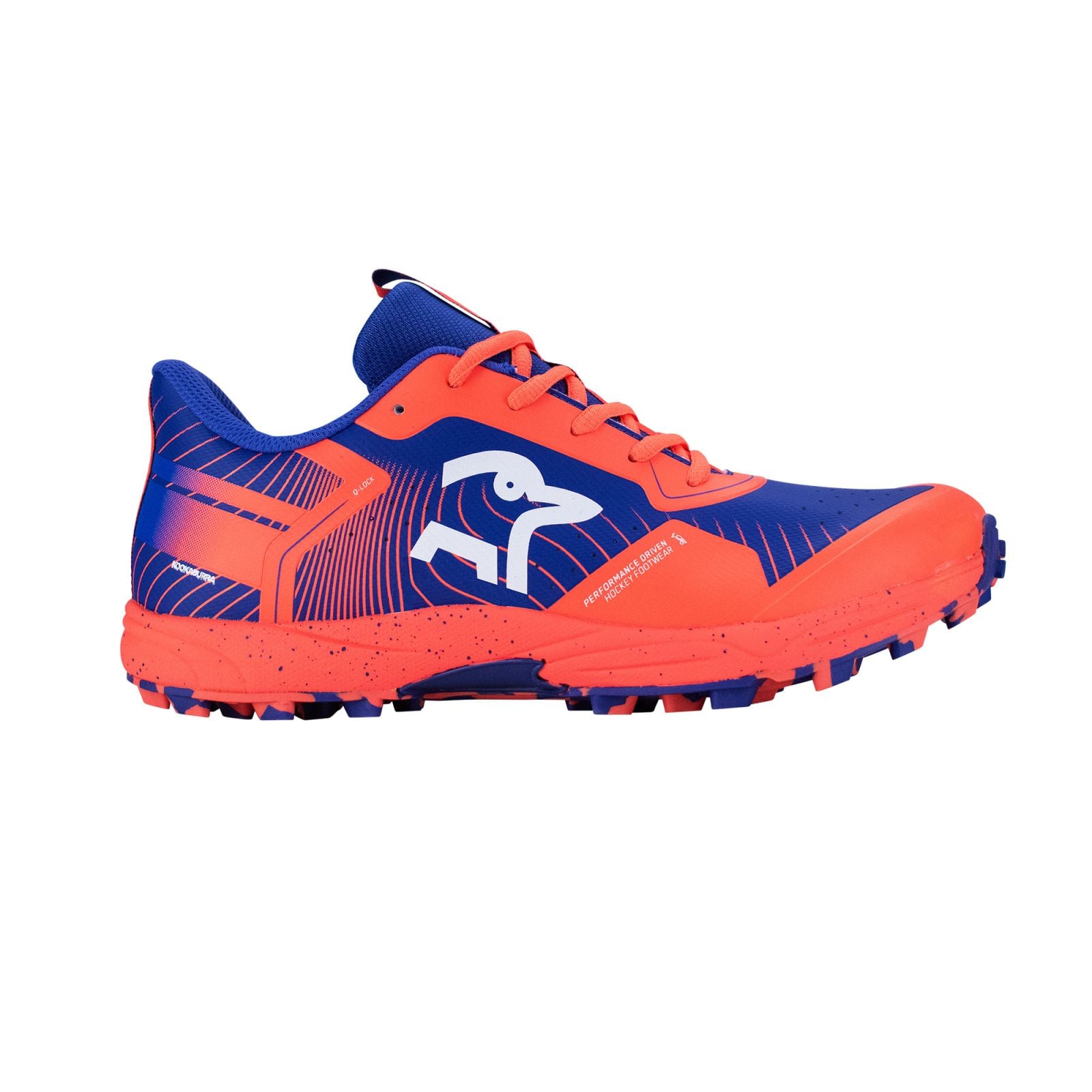 Kookaburra Verve Hockey Shoes - Deep Blue/Coral (2026/27) - Image 3 of 5