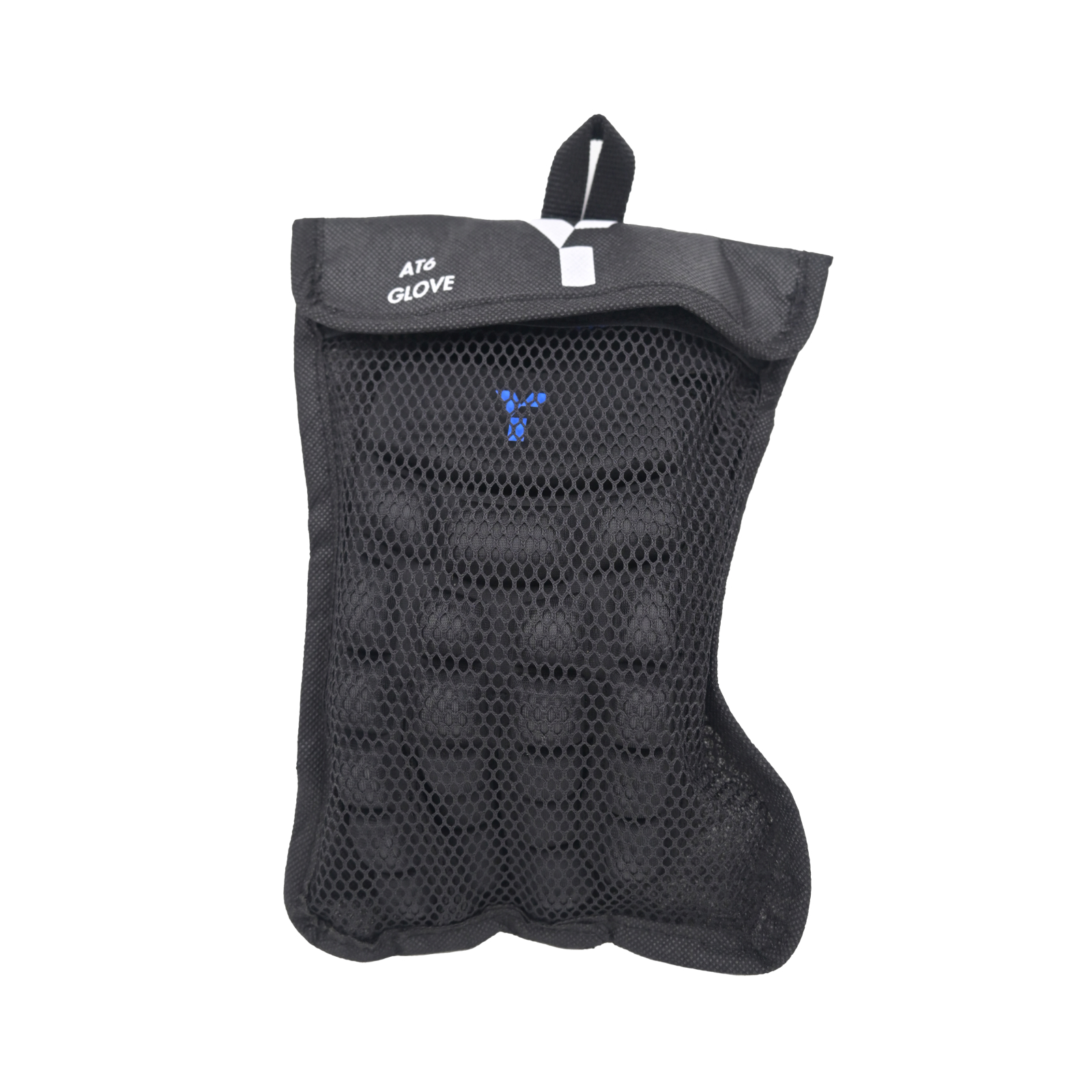 Y1 Hockey AT6 Foam Glove - Left Hand - Black/Blue (2026/27) -
