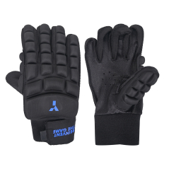 Y1 Hockey AT6 Foam Glove - Right Hand - Black/Blue (2026/27) -