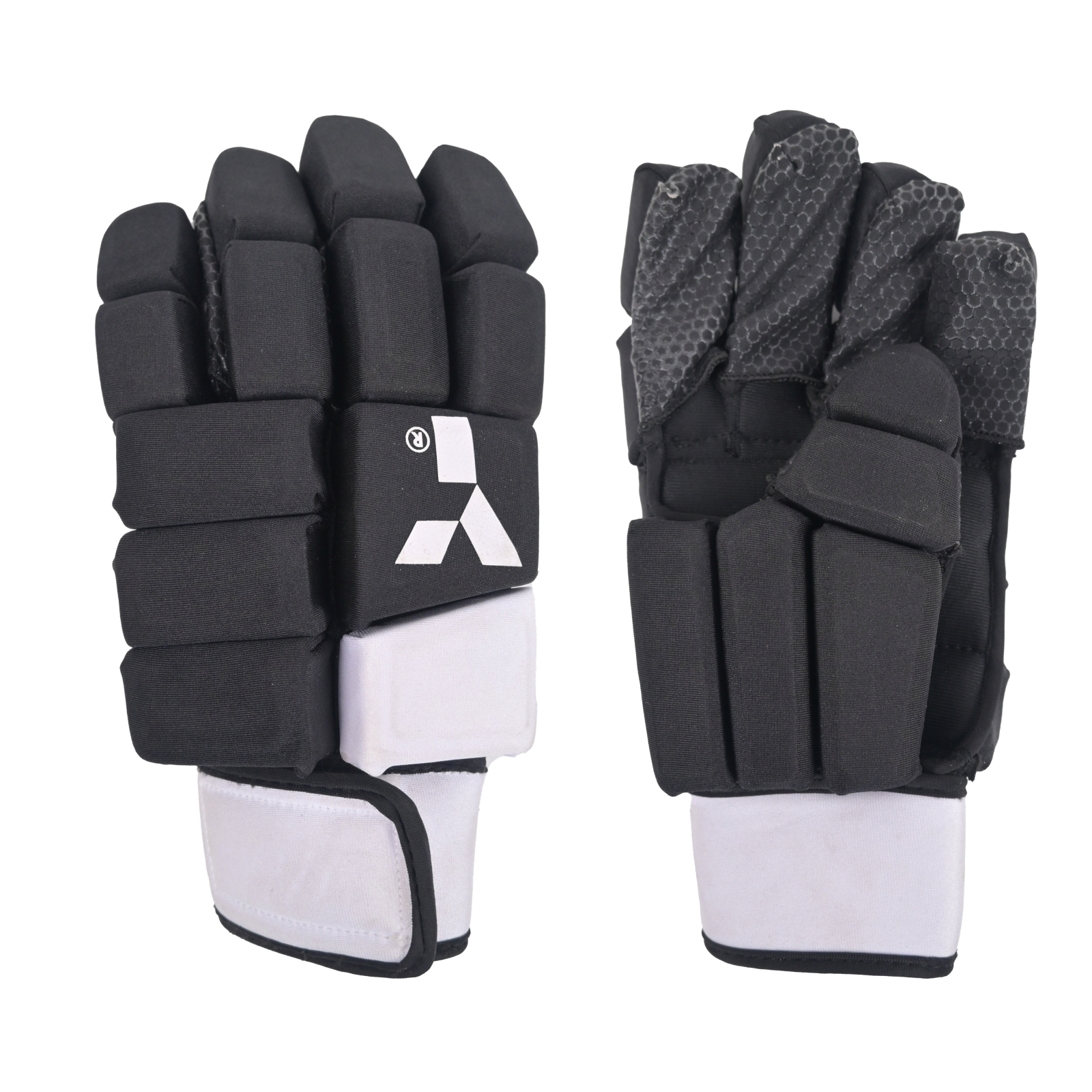 Y1 Hockey Bloc 2.0 Indoor Glove - Black/White (2026/27) - Gants
