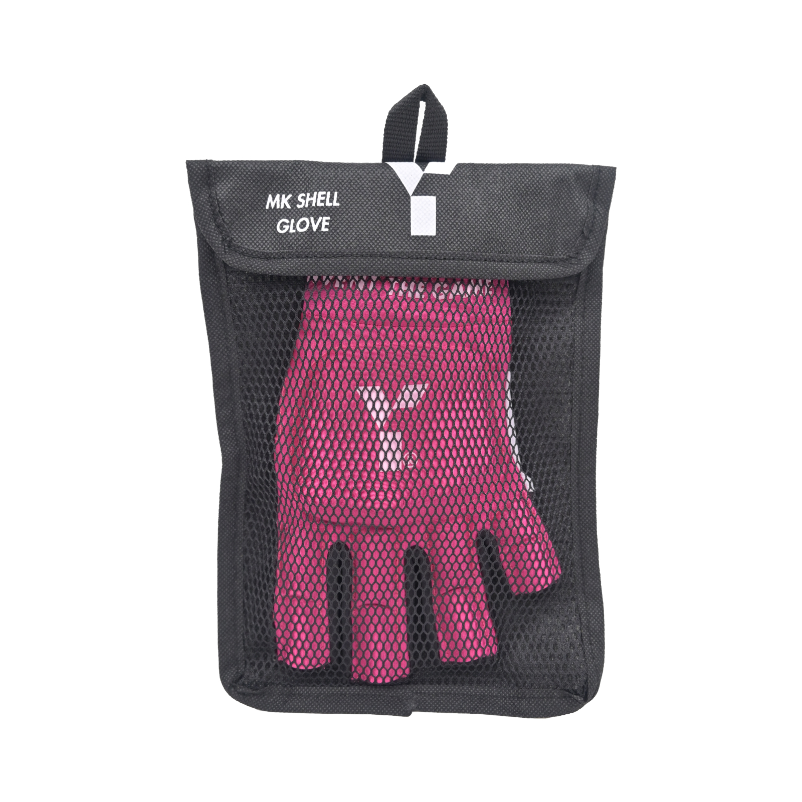 Y1 Hockey MK Shell Glove - Long - Pink - Pink/White (2026/27) -
