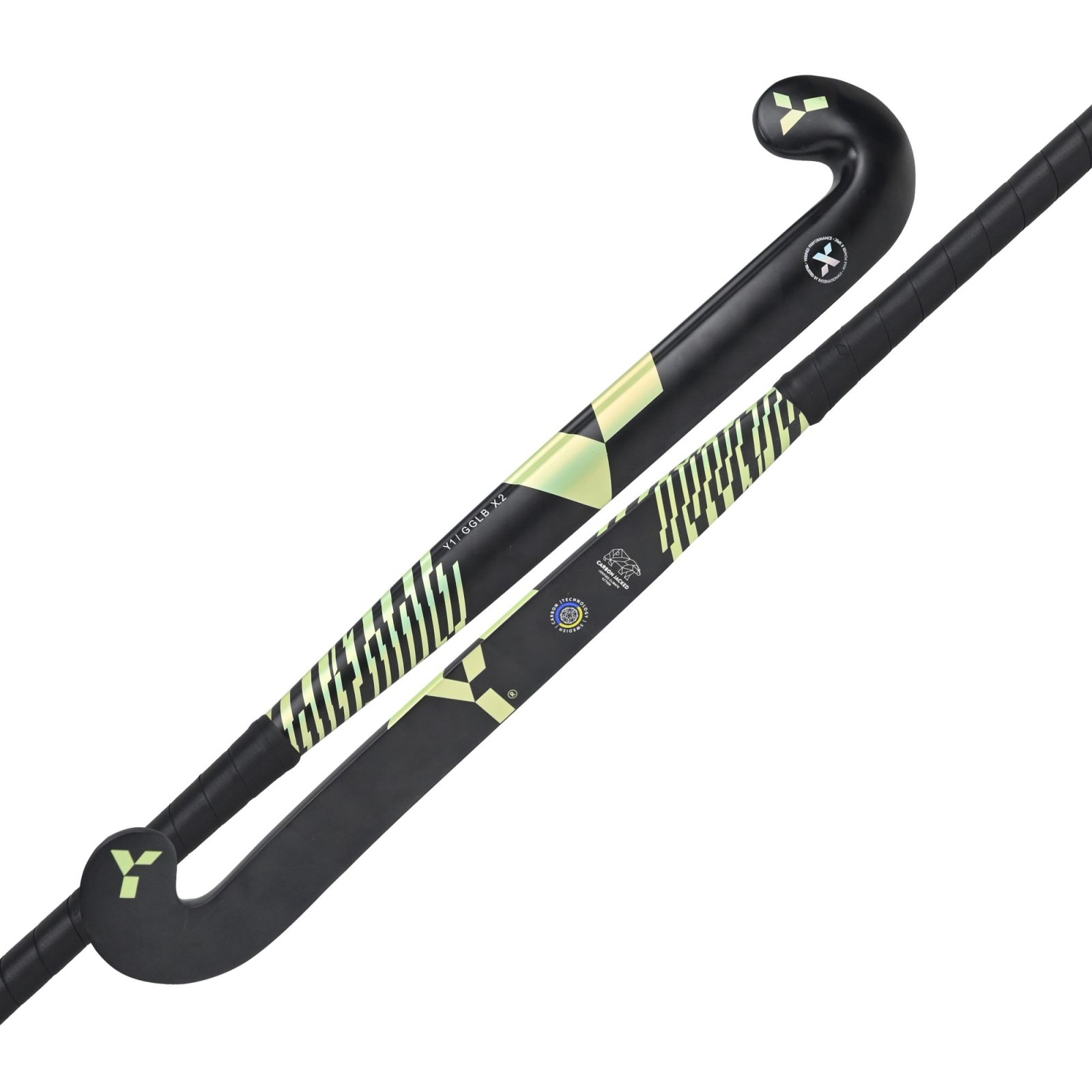 Y1 Hockey GLB X.2 - Green Hockey Stick (2026/27) - Image 1 of 6