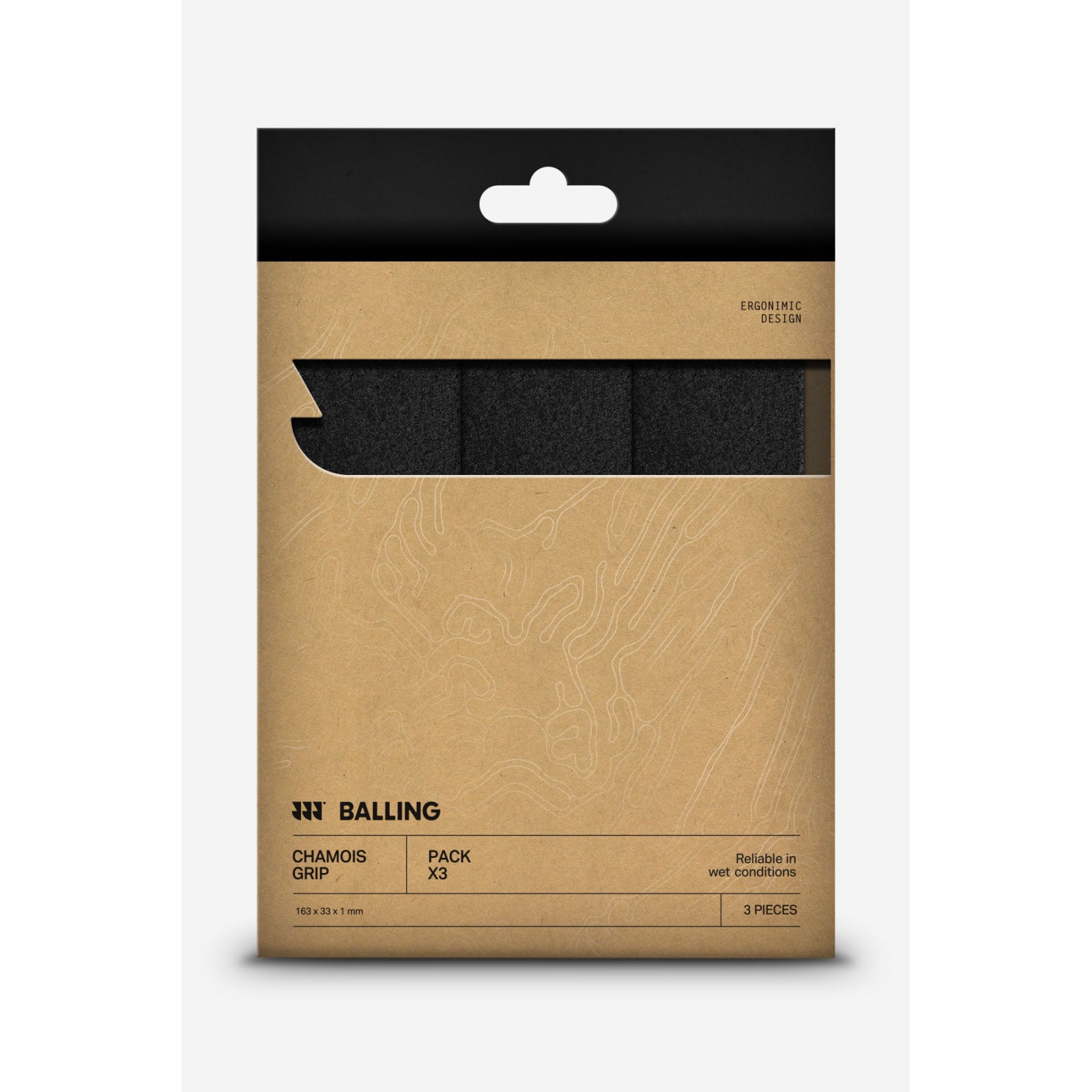 Balling Chamois Grip Pack x3 - Black (2026/27) - Home
