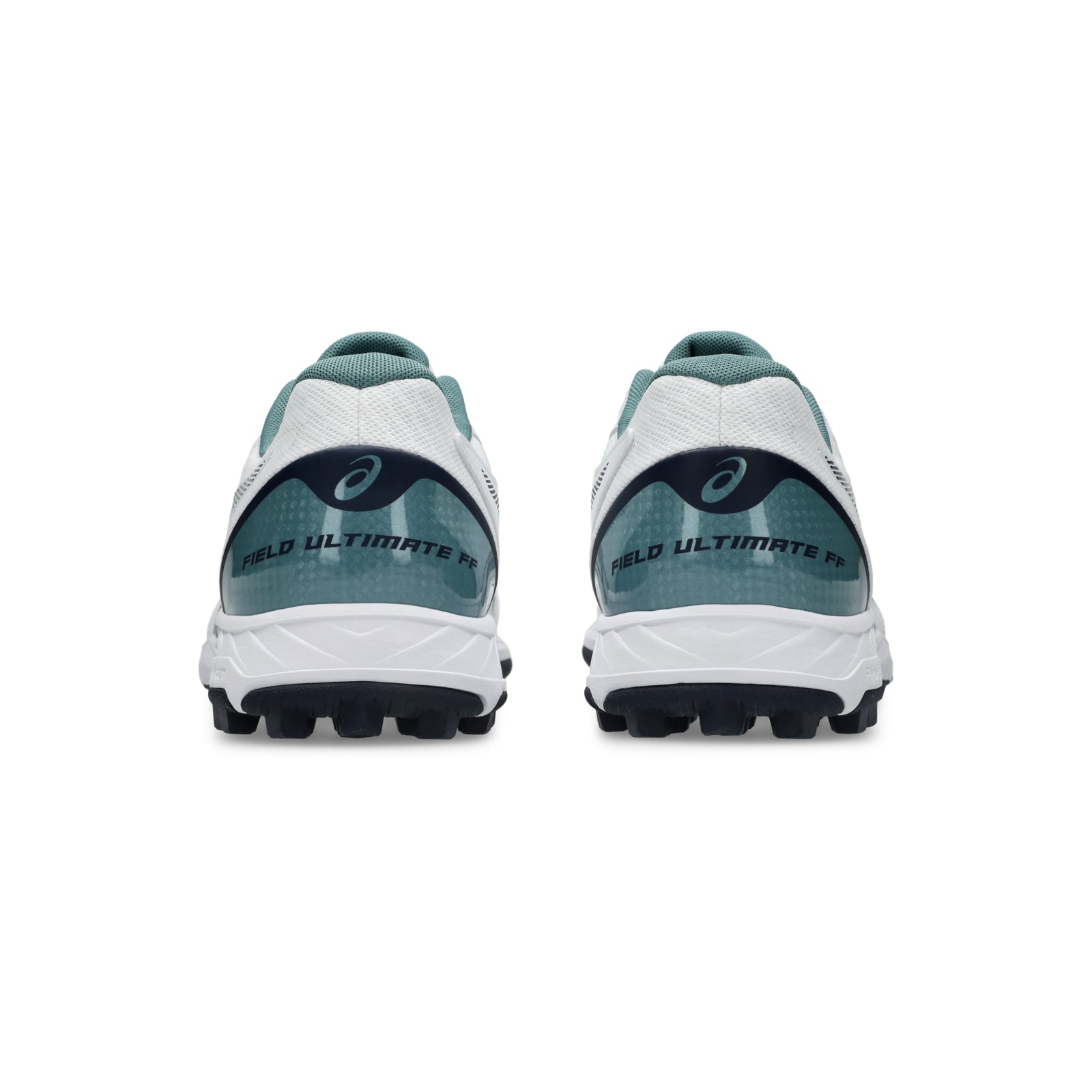 Asics Field Ultimate FF 2 Hockey Shoes - White/Foggy Teal (2026/27) -  - Asics hockeyschoenen