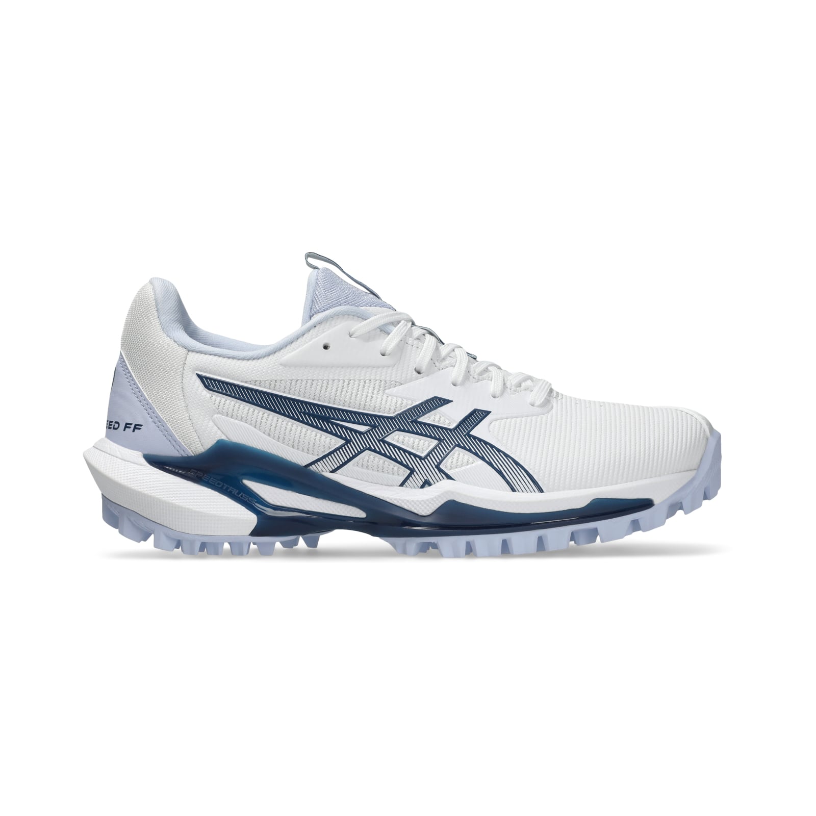 Asics Field Speed FF 2 Hockey Shoes - White/Independence Blue (2026/27) -  - Asics Hockey Schuhe