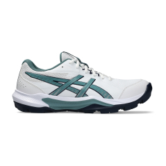 Asics GEL-Peake 3 Hockey Shoes - White/Foggy Teal (2026/27)