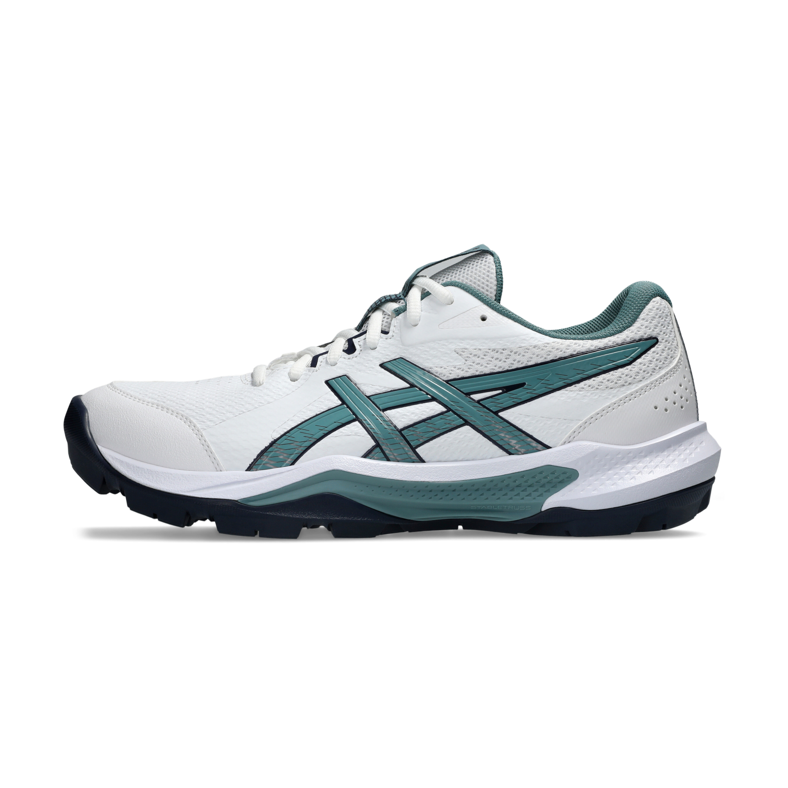 Asics GEL-Peake 3 Hockey Shoes - White/Foggy Teal (2026/27) -  - Scarpe da hockey Asics