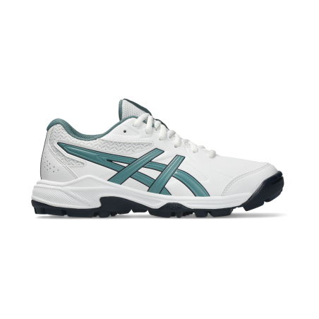 Asics GEL-Peake 3 GS Junior Hockey Shoes - White/Foggy Teal (2026/27)