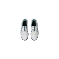 Asics GEL-Peake 3 GS Junior Hockey Shoes - White/Foggy Teal