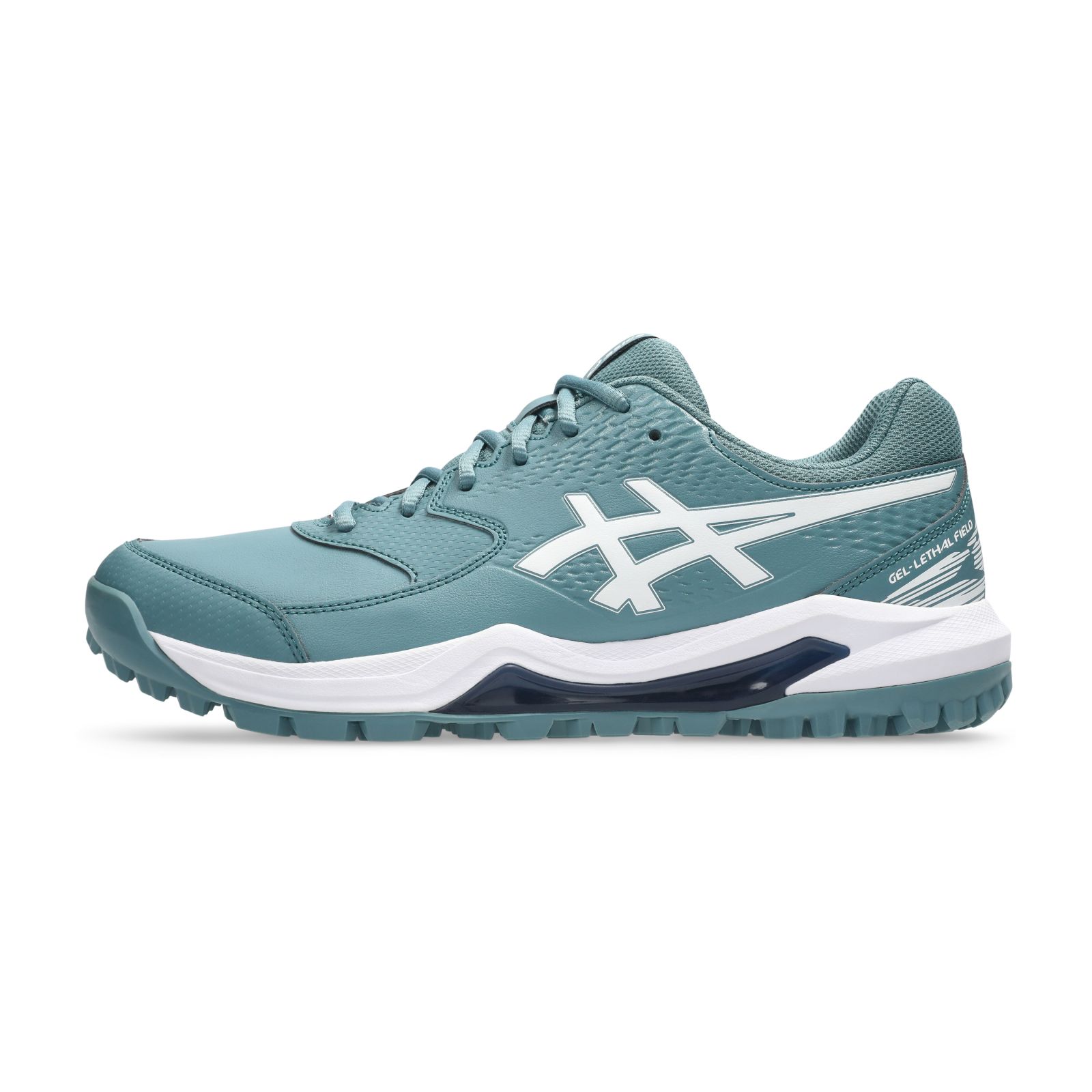 Asics GEL-Lethal Field 2 Hockey Shoes - Foggy Teal/White (2026/27) -  - Chaussures de hockey Asics