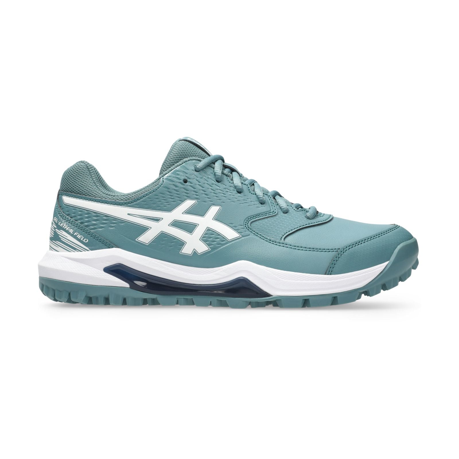 Asics GEL-Lethal Field 2 Hockey Shoes - Foggy Teal/White (2026/27) -  - Chaussures de hockey Asics