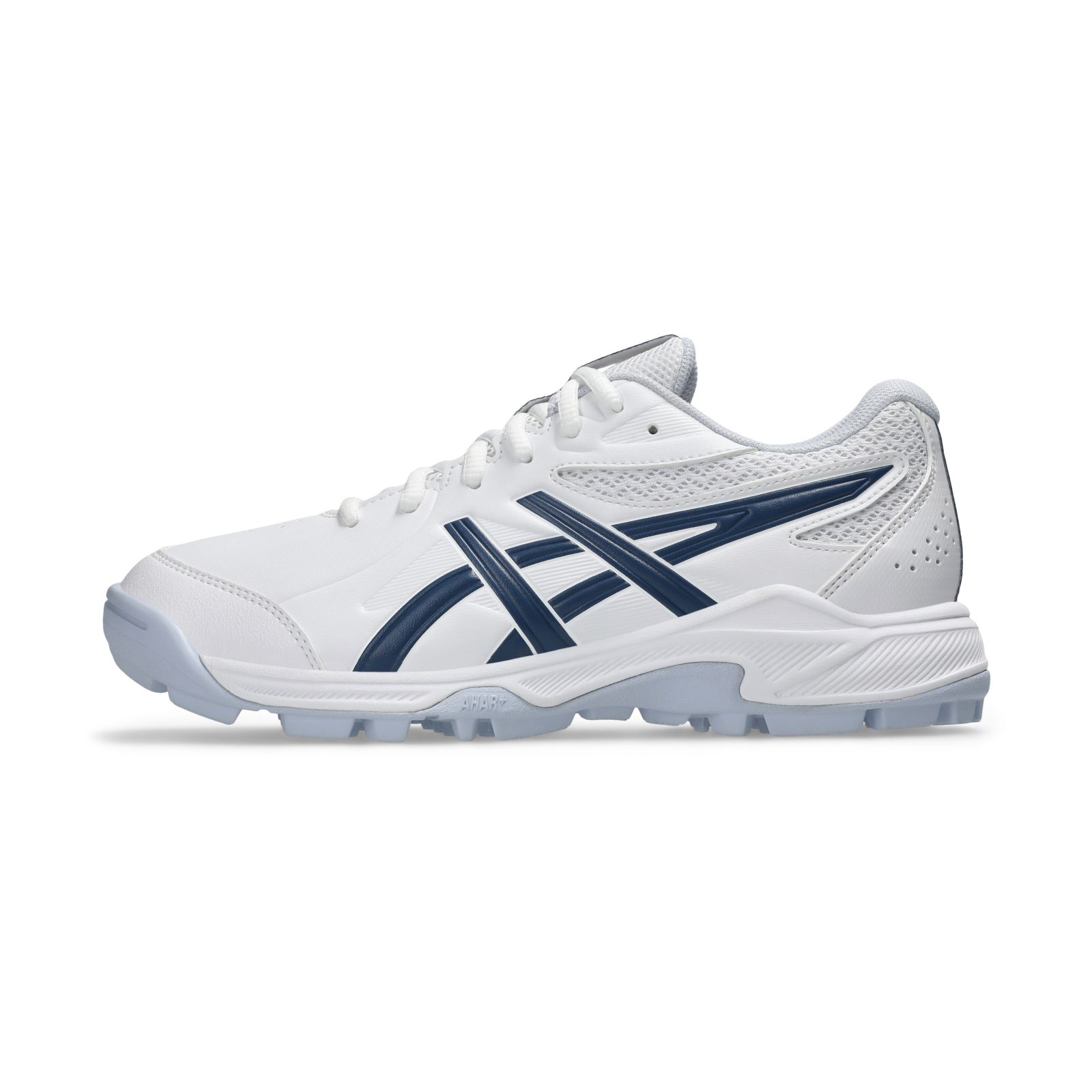Asics GEL-Peake 3 GS Junior Hockey Shoes - White/Independence Blue (2026/27) -  - Zapatillas Hockey Asics