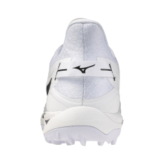 Mizuno Wave Leopardus Hockey Shoes - White/Metallic Gray