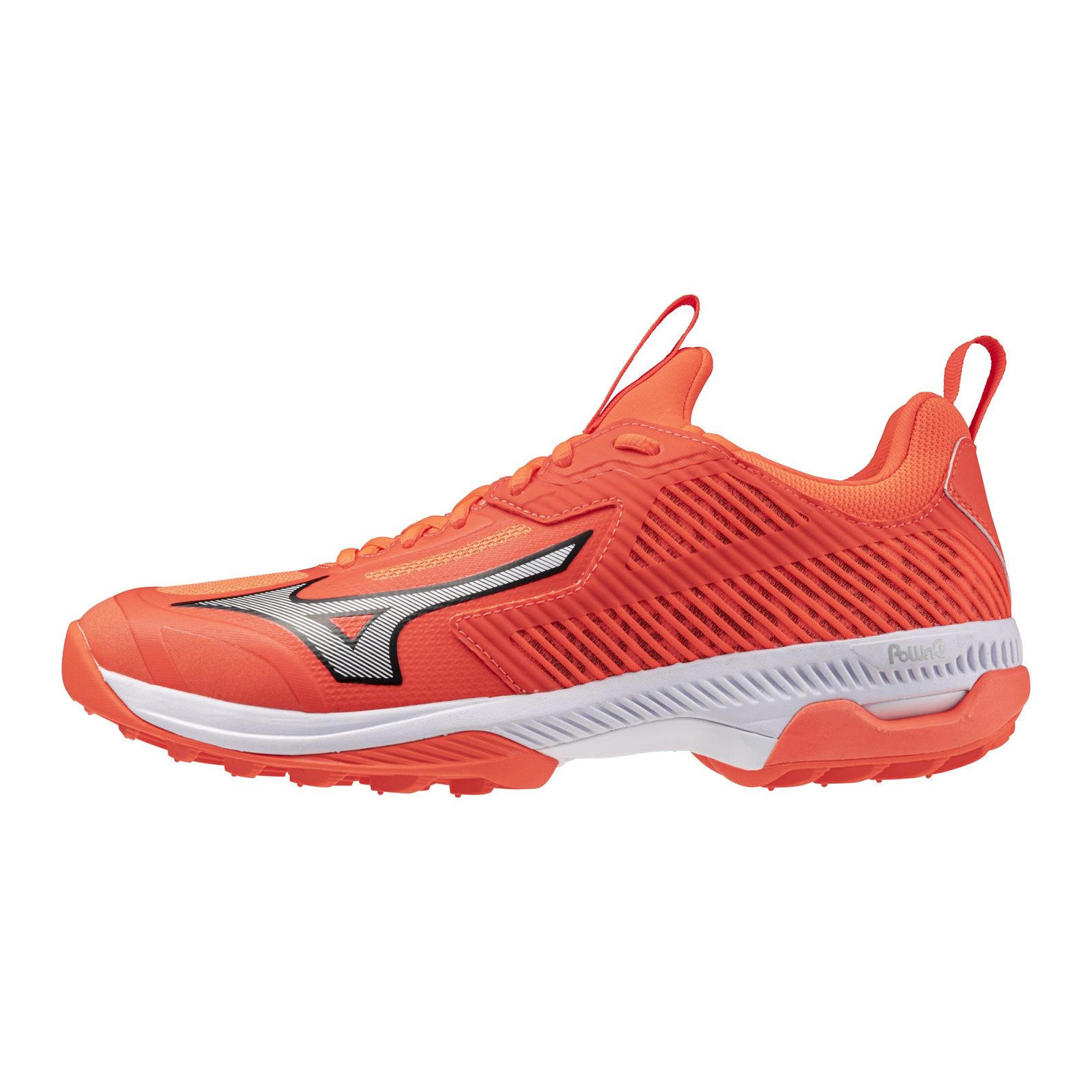 Mizuno Wave Panthera 2 Hockey Shoes - Lava Orange/White/Black (2026/27) - Mizuno Wave Panthera 2 Hockey Shoes - Lava Orange/White/Black