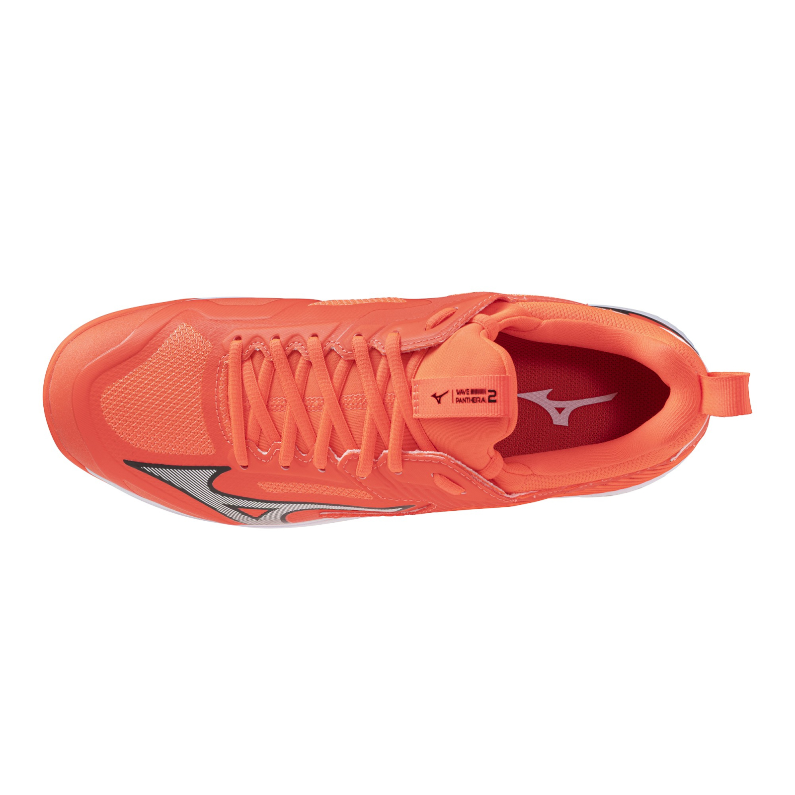 Mizuno Wave Panthera 2 Hockey Shoes - Lava Orange/White/Black (2026/27) - Mizuno Wave Panthera 2 Hockey Shoes - Lava Orange/White/Black