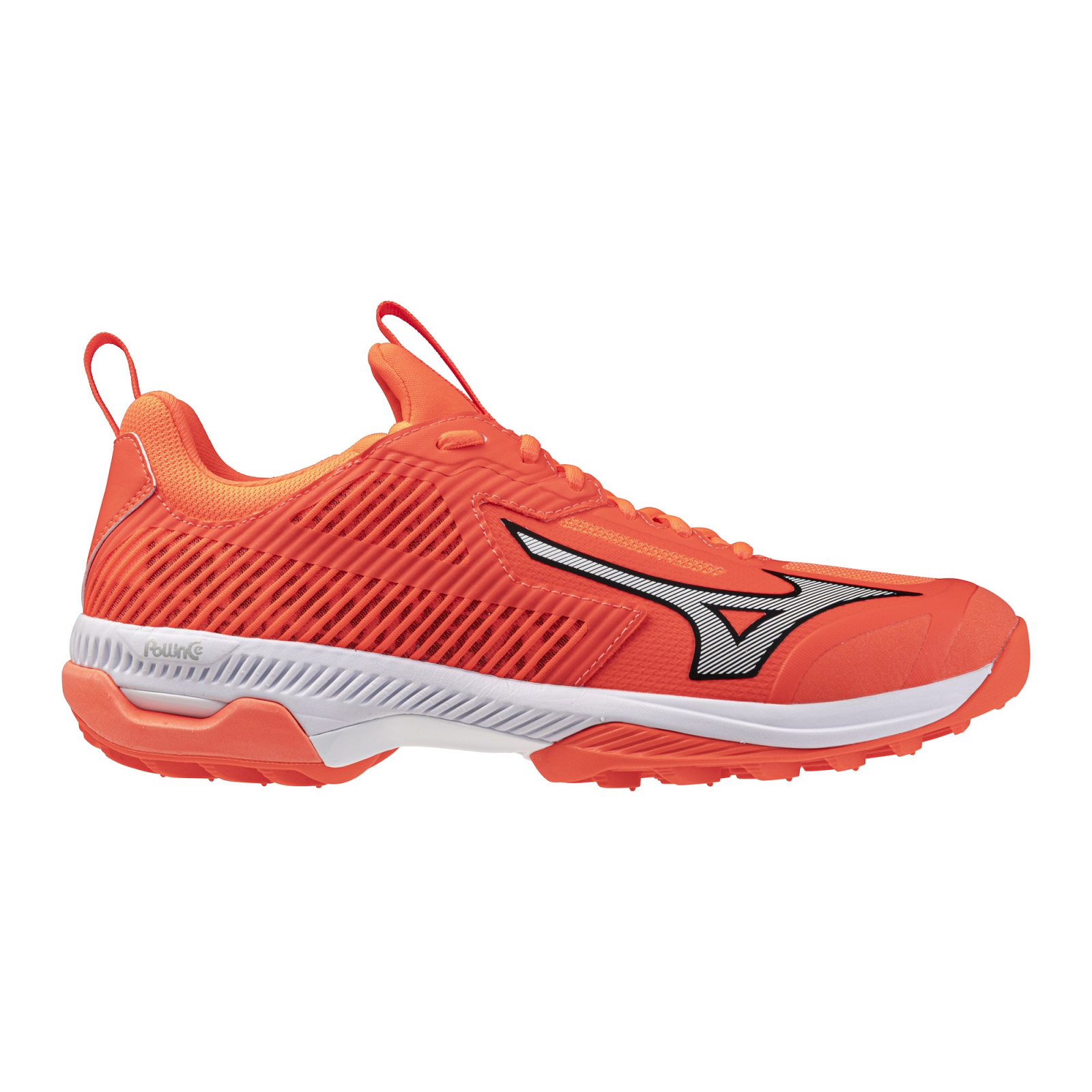 Mizuno Wave Panthera 2 Hockey Shoes - Lava Orange/White/Black (2026/27) - Mizuno Wave Panthera 2 Hockey Shoes - Lava Orange/White/Black