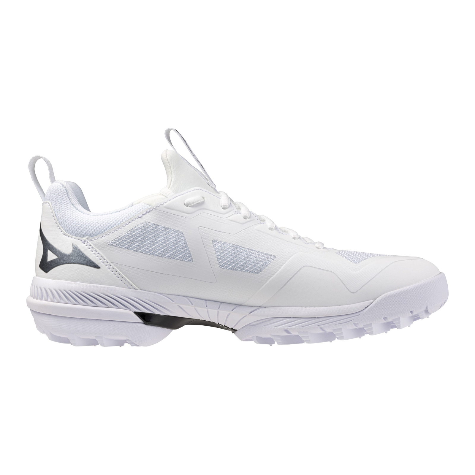 Mizuno Wave Panthera 2 Hockey Shoes - White/Black/Silver (2026/27) - Mizuno Wave Panthera 2 Hockey Shoes - White/Black/Silver