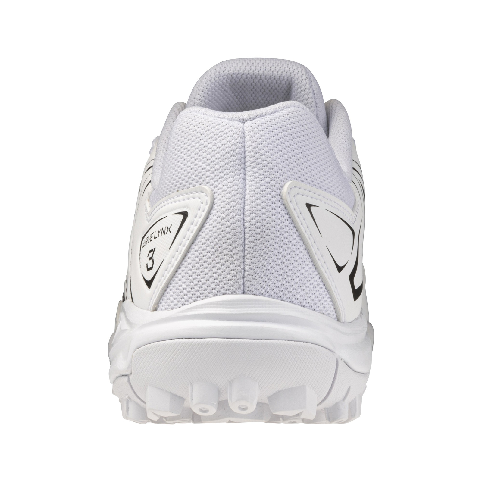 Mizuno Wave Lynx 3 Hockey Shoes - White/Black (2026/27) - Mizuno Wave Lynx 3 Hockey Shoes - White/Black (2026/27) -