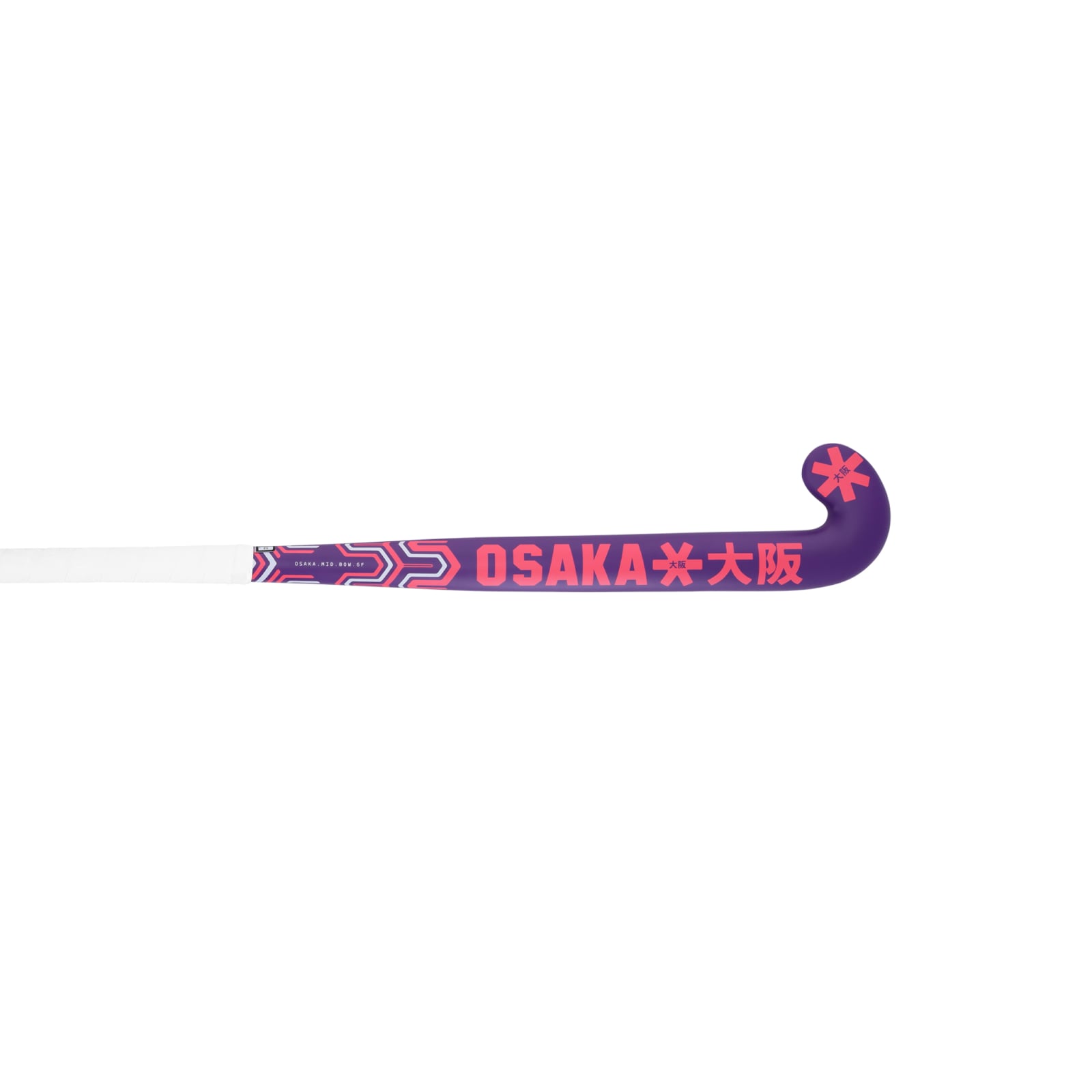 Osaka Mid Bow GF Royal Purple Hockey Stick (2026/27) - Osaka