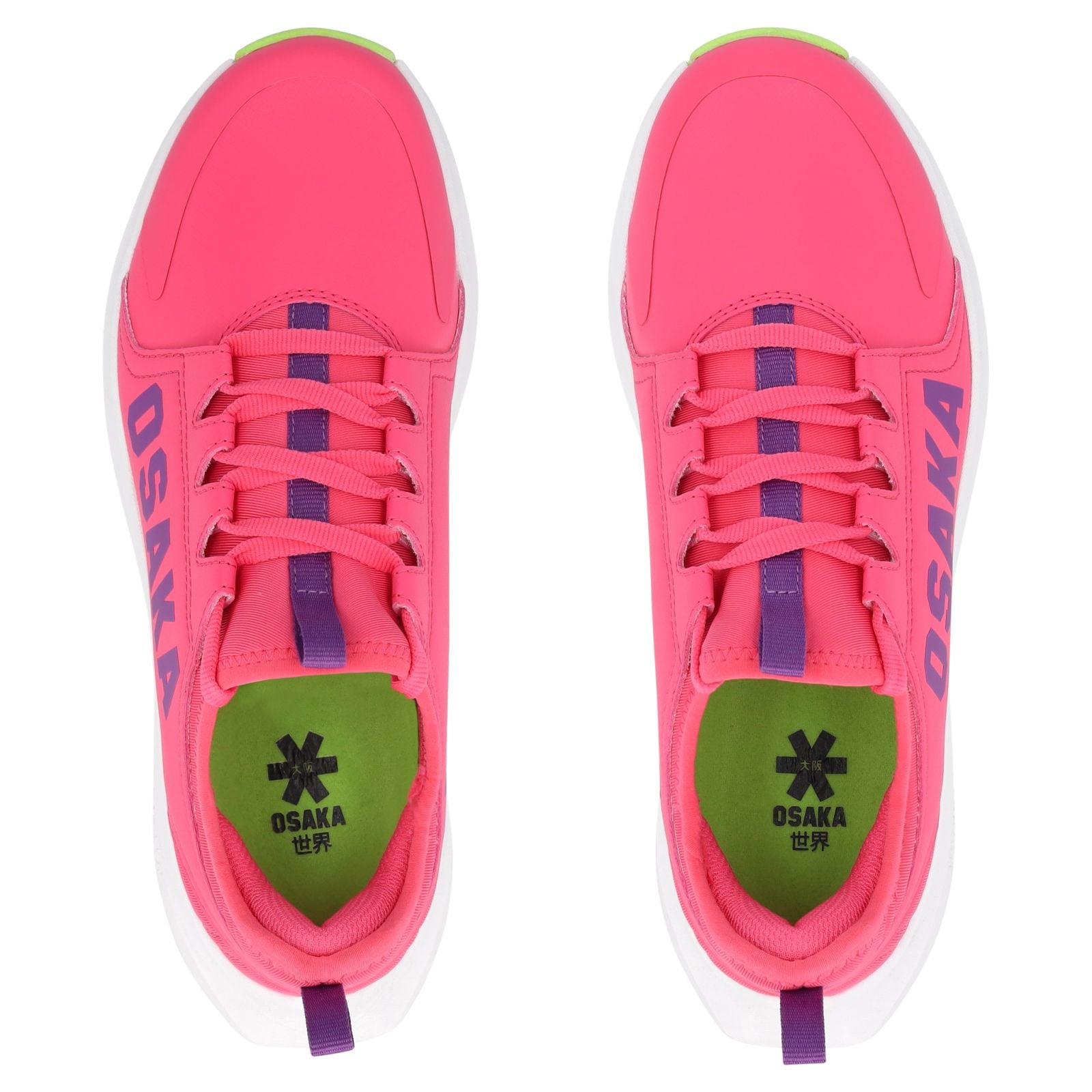 Osaka Furo Play Hockey Shoes - Hot Pink (2026/27) - Chaussures de hockey Osaka Furo Play - Rose vif (2026/27)