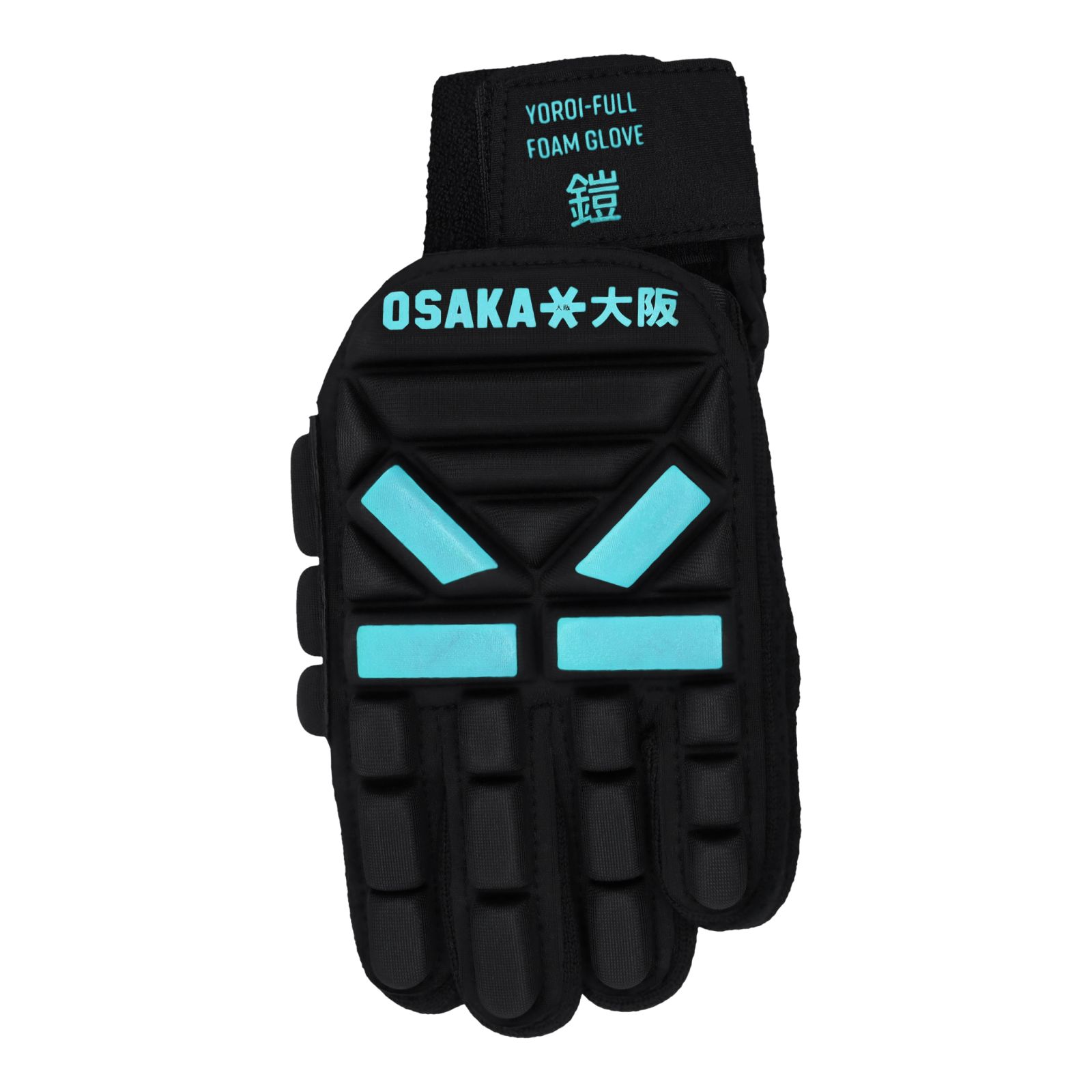 Osaka Yoroi Full Foam Glove - Left Hand Blue Topaz (2026/27) - Gant Osaka Yoroi Full Foam - Main gauche Topaze bleue (2026/27)