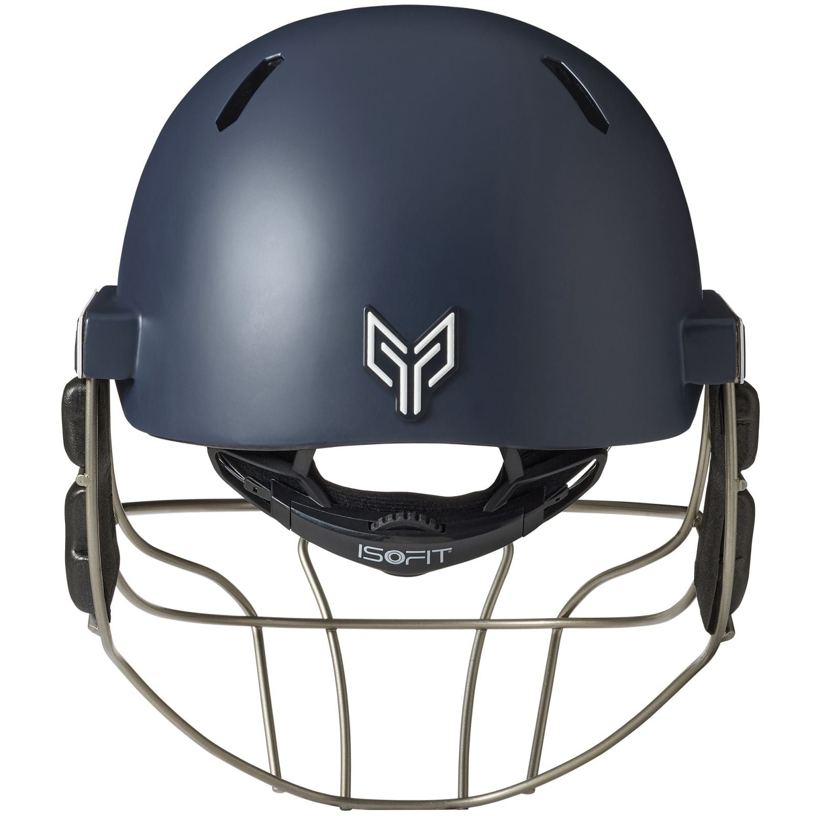 KNYX C5 ISO PRO Navy Cricket Helmet - Image 13 of 14
