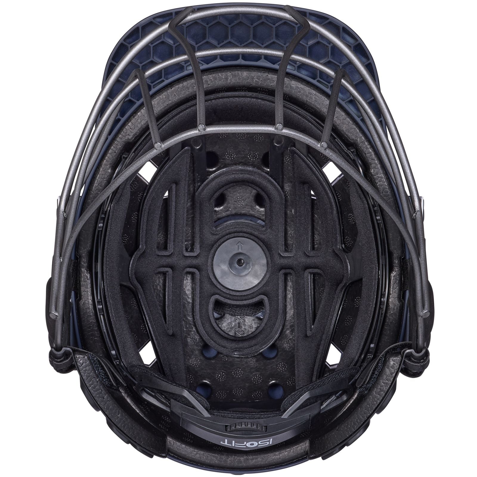 KNYX C5 ISO Navy Cricket Helmet - Image 4 of 8