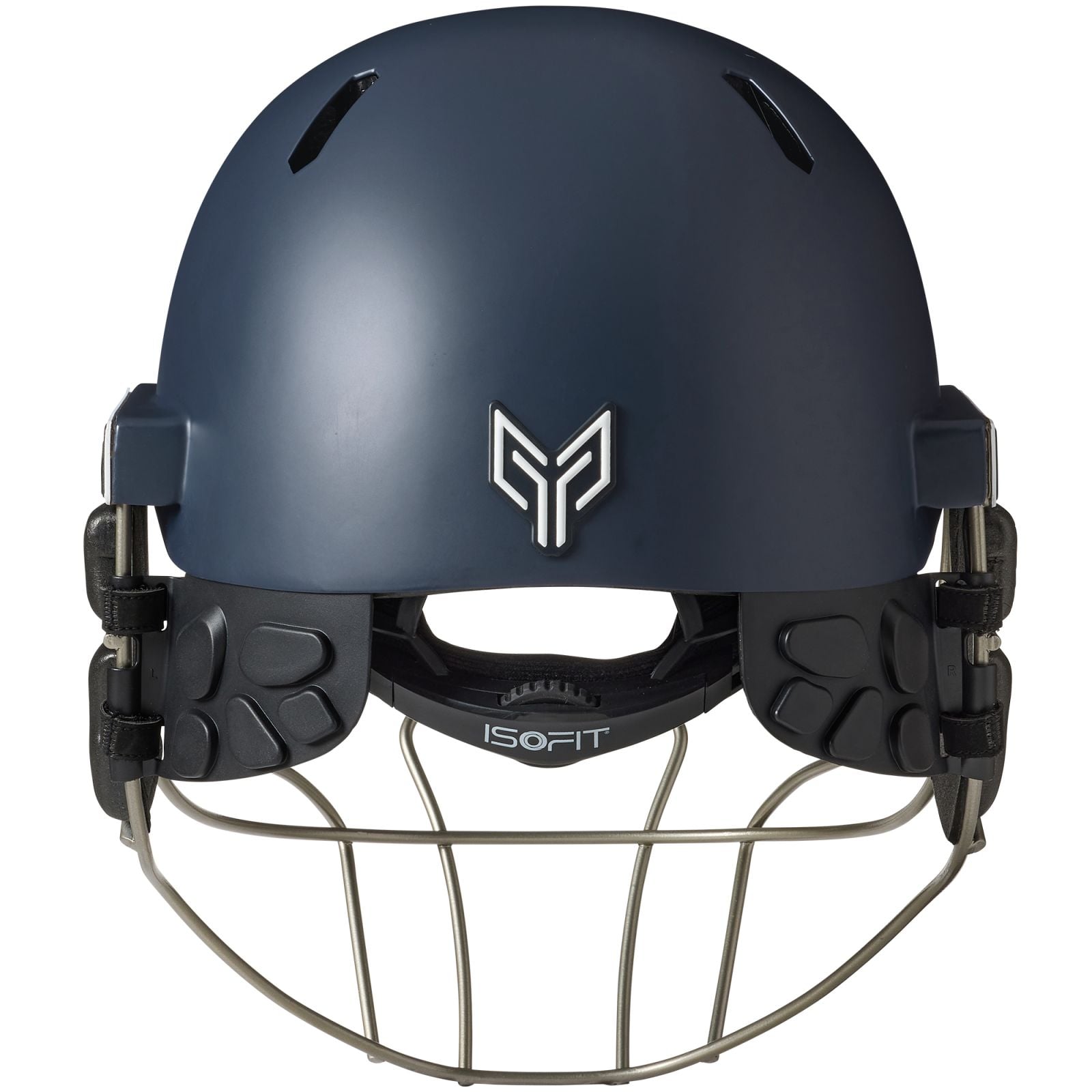 KNYX C7 ISO PRO Navy Cricket Helmet - Image 12 of 14