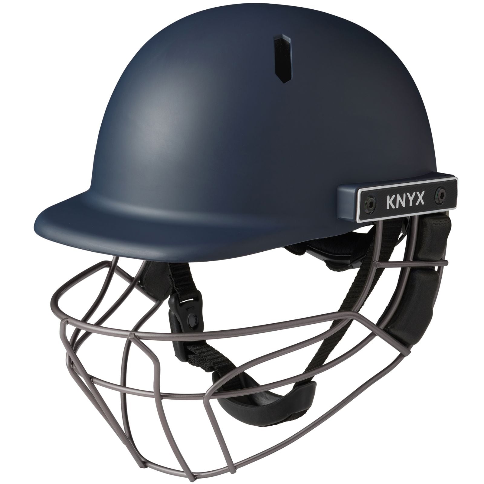 KNYX C7 ISO Navy Cricket Helmet - Image 1 of 6