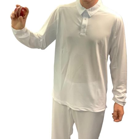 Castore Cricket L/S Polo (2026)