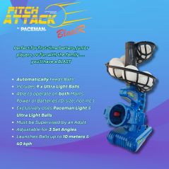 Paceman Pitch Attack BlastR Ball Launcher